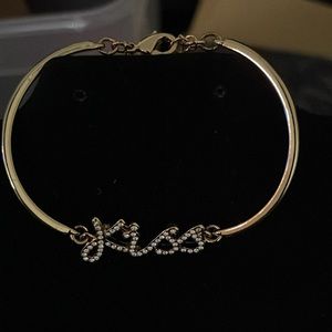 Avon  pave kiss bracelet